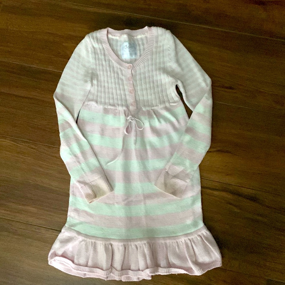 NWOT girls knit sweater dress